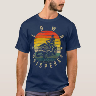 Camiseta Funny Lawn Mower Whisperer Guay Retro Yard Work
