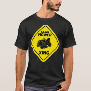 Camiseta Funny Lawn Mower Xing Mowing Retro Yard Work Lawre