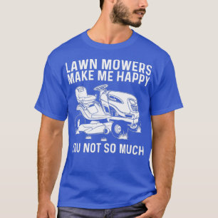 Camiseta Funny Lawn Mowing Gift Hombres Hombres Hombres Hem