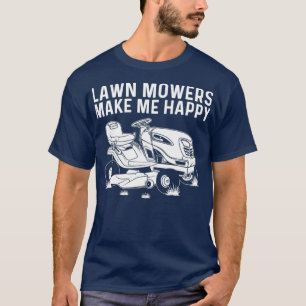 Camiseta Funny Lawn Mowing Gift Hombres Hombres Hombres Hem