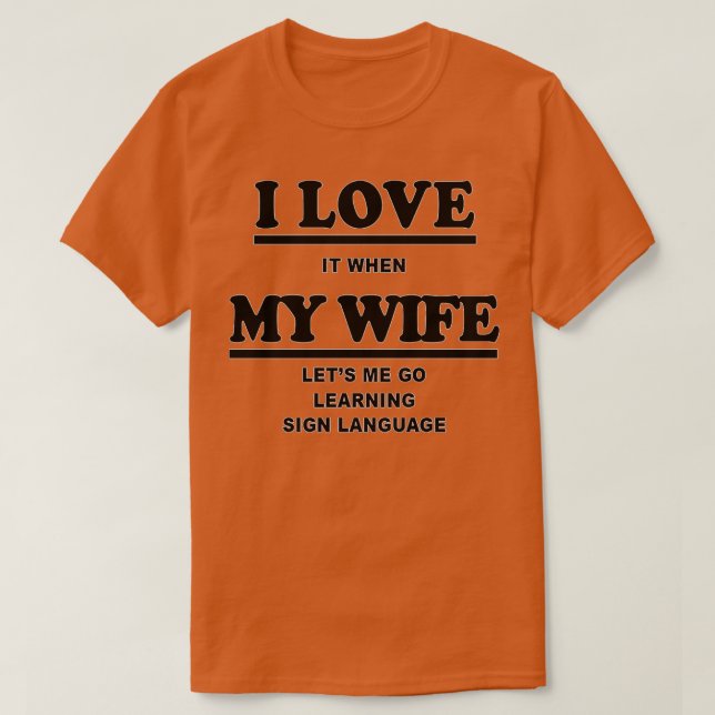 Camiseta Funny Learning Sign Language Gift For Men Women 1 (Diseño del anverso)
