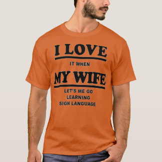 Camiseta Funny Learning Sign Language Gift For Men Women 1