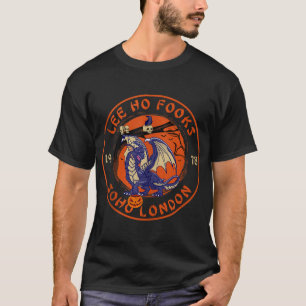 Camiseta Funny Lee Ho Fooks Partido de Halloween Chino・