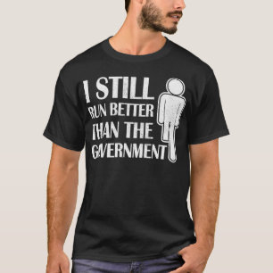Camiseta Funny Leg Amputee Government Premium