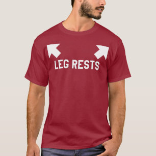 Camiseta Funny Leg Rest Dad Dad Chiste Gift