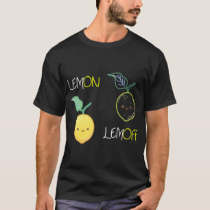 Camiseta Funny Lemoff Pun Vegan Fruit Lover Vegan Wom
