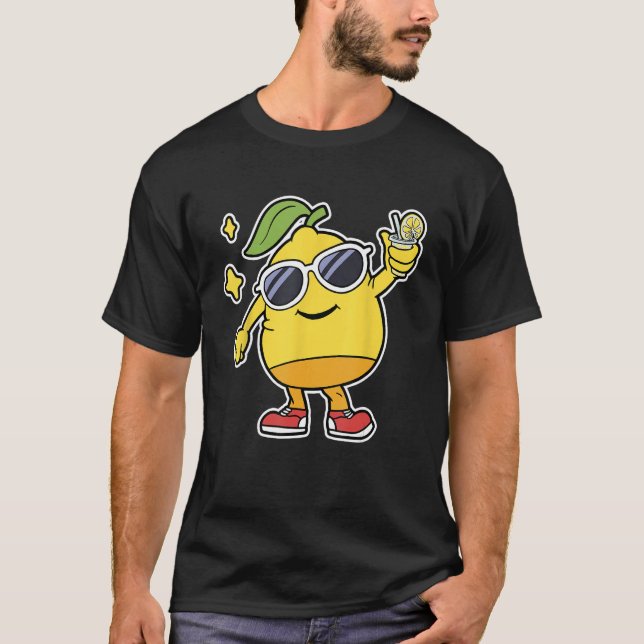 Camiseta Funny Lemon Aid Stand Boys Men Lemonade Lovers Sum (Anverso)