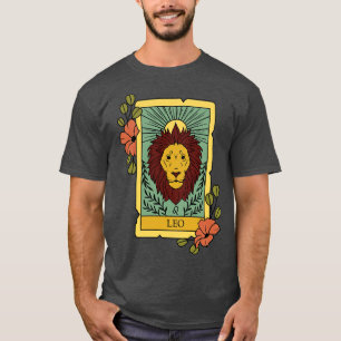 Camiseta Funny Leo Zodiac Rótulo Leo Tarot d