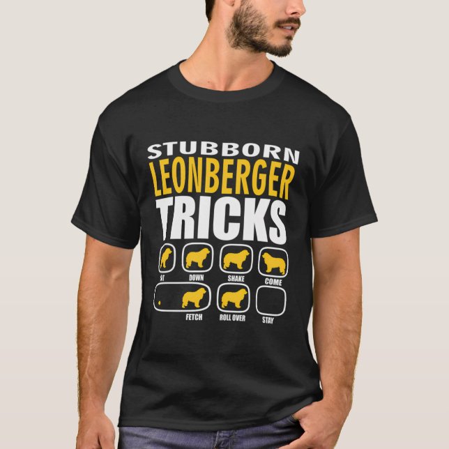 Camiseta Funny Leonberger Dog Breg Lover (Anverso)