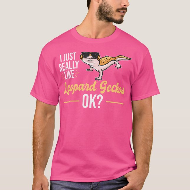 Camiseta Funny Leopard Gecko (Anverso)