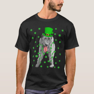 Camiseta Funny Leprechaun Gorra Irlandés Wolfhound Dog St. 