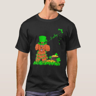 Camiseta Funny Leprechaun Gorra Lucky Toy Poodle Dog St Pat