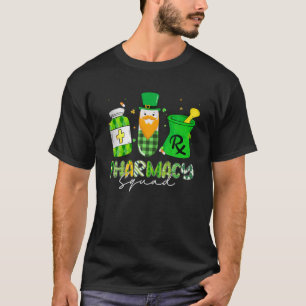 Camiseta Funny Leprechaun Pharmacy Squad Pharmacist St Patr
