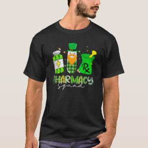 Camiseta Funny Leprechaun Pharmacy Squad Pharmacist St Patr