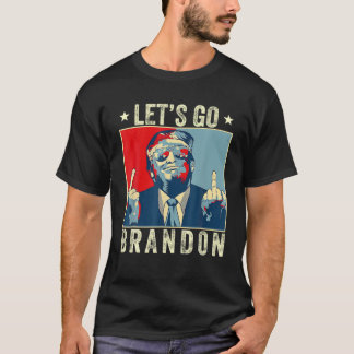 Camiseta Funny Let's Go Branson Brandon Santa Joe DJ Ugly C