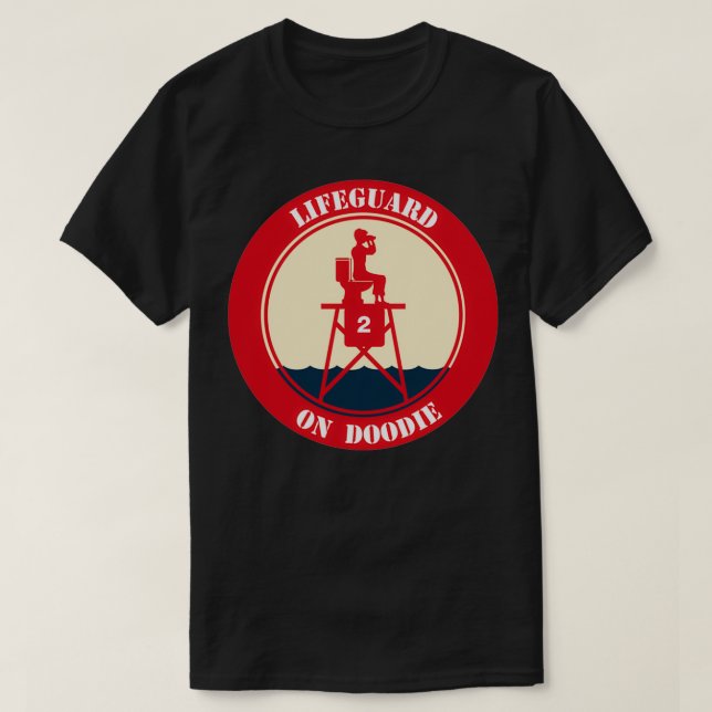 Camiseta Funny Lifeguard Tee Classic TShirt (Diseño del anverso)