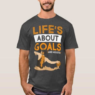 Camiseta Funny Life's escribe sobre los objetivos del depor