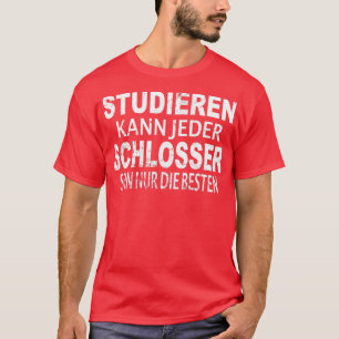Camiseta Funny Locksmith Craftsman Master Gift Idea T