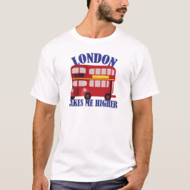 Camiseta Funny London Double Decker Bus Personalizado Motto