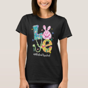 Camiseta Funny Love Bunny Medical Assistant Easter Day Stee