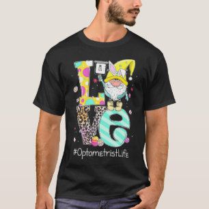 Camiseta Funny LOVE Gnome Optometrist Life Easter Day Chris