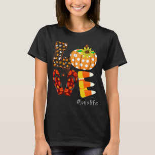 Camiseta Funny Love jujujulife Pumpkin Flip Flops juju Life