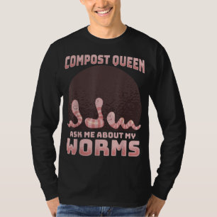 Camiseta Funny Lumbricidae Compost y Earthworm