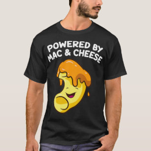 Camiseta Funny Mac Y Queso Lover Alimentado Por Mac & C