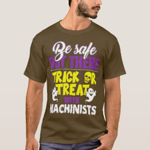 Camiseta Funny Machinist Halloween