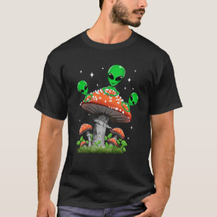 Camiseta Funny Magic Mushroom Alien Trippy Shroom