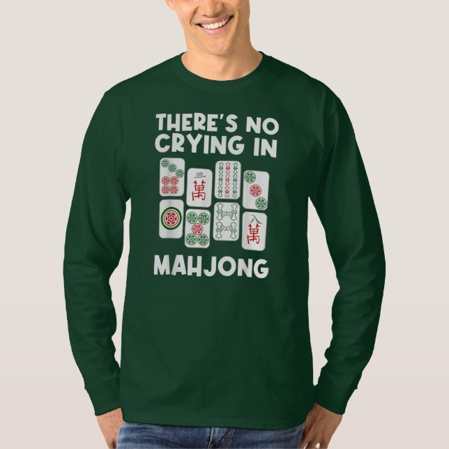 Camiseta Funny Mahjong Gift For Men Women Tile Game Lover (Anverso)