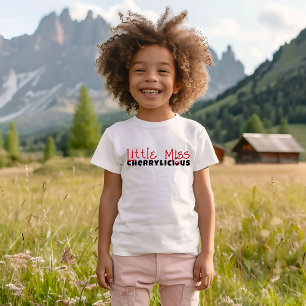 Camiseta Funny mamá cherry vibe slogan cumpleaños