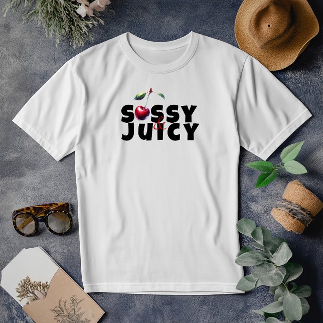 Camiseta Funny mamá cherry vibe slogan cumpleaños (Subido por el creador)