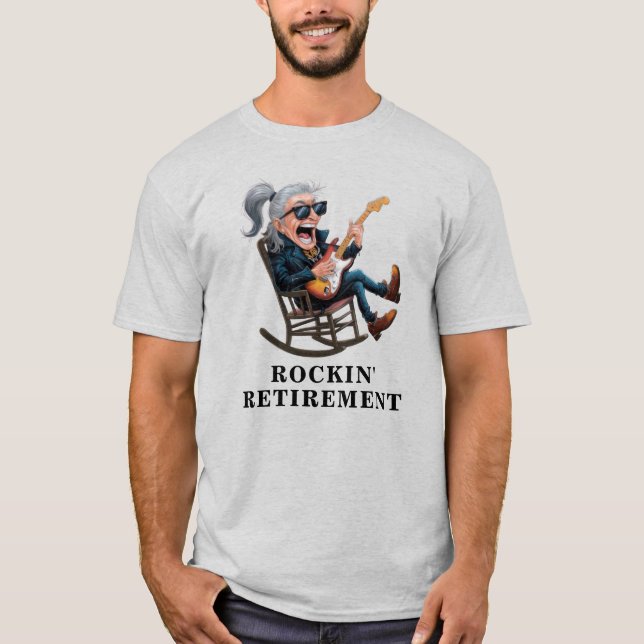 Camiseta Funny Man Retirement (Anverso)