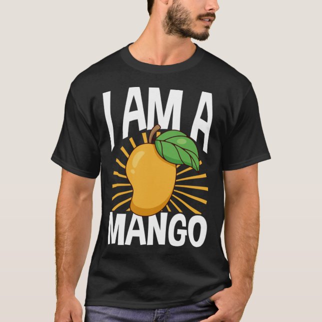 Camiseta Funny Mango Fruit I am A Mango (Anverso)