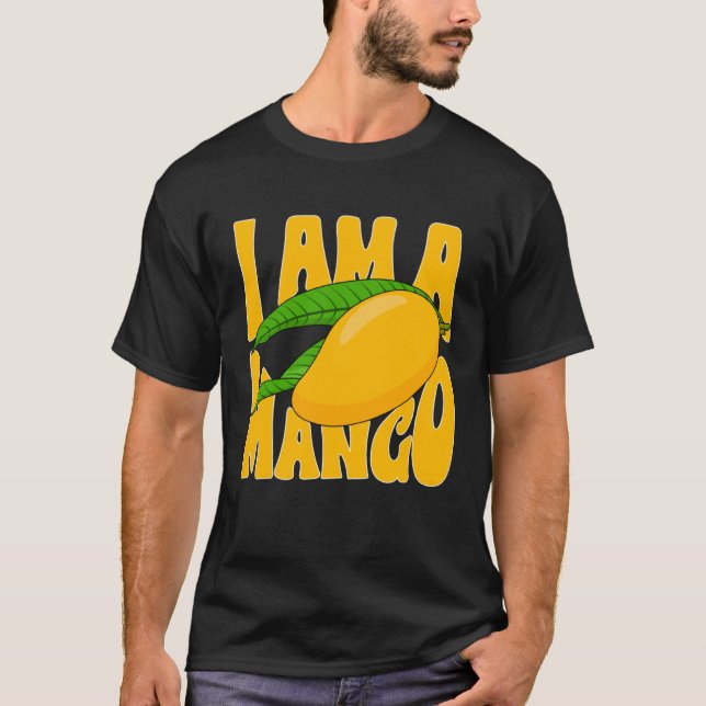 Camiseta Funny Mango Fruit I am A Mango 1 (Anverso)