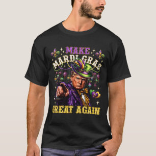 Camiseta Funny Mardi Gras Donald Trump Mardi Gras Estadouni