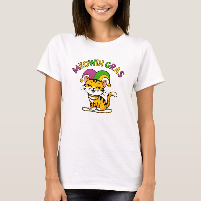 Camiseta Funny Mardi Gras Party Vibes (Anverso)