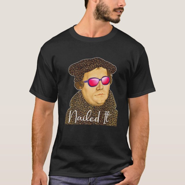 Camiseta Funny Martin Luther Costume La Lanza (Anverso)