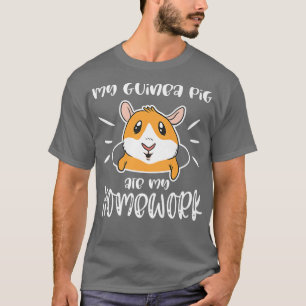 Camiseta Funny Mascota de Cavy Rodent Meme come hogar para