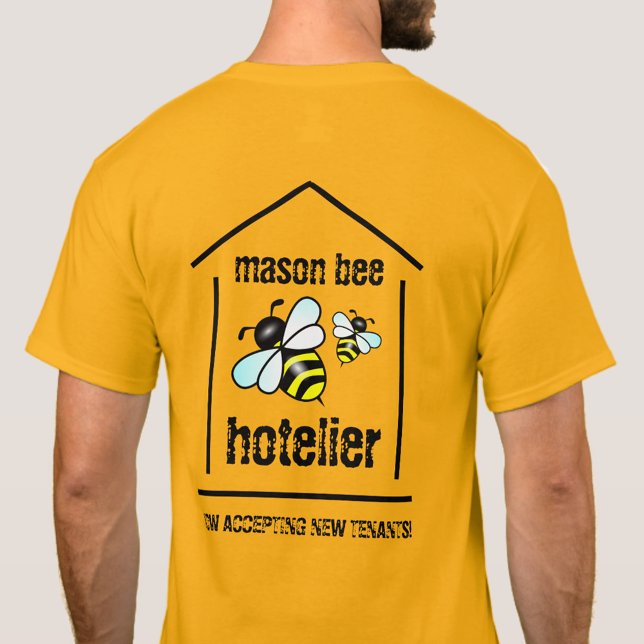 Camiseta Funny Mason Bee Hotelier (Funny Mason Bee Hotelier T-Shirt Cover Photo)