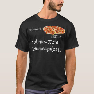 Camiseta Funny Math and Pizza equation Funny Math and Pizza
