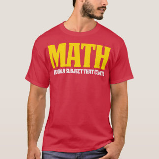 Camiseta Funny Math Great Math Gift Math