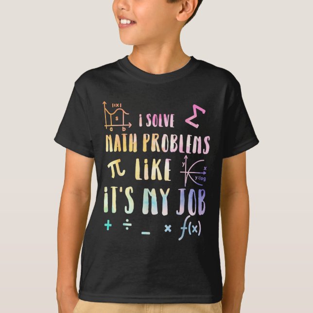 Camiseta Funny Math Quote For Teacher Student Stem Geek Gif (Anverso)