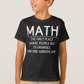 Camiseta Funny Math science school nerd