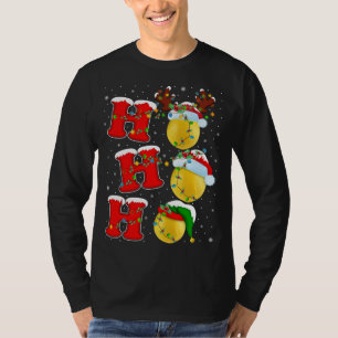 Camiseta Funny Mating Family Santa Ho Ho Ho Ho Ho Ho Lemon