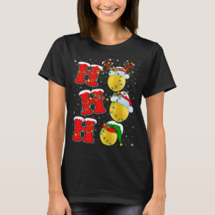 Camiseta Funny Mating Family Santa Ho Ho Ho Ho Ho Ho Lemon 