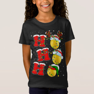 Camiseta Funny Mating Family Santa Ho Ho Ho Ho Ho Ho Lemon 