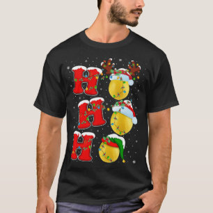 Camiseta Funny Mating Family Santa Ho Ho Ho Ho Ho Ho Lemon