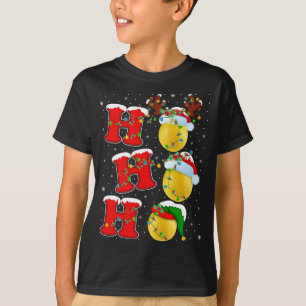 Camiseta Funny Mating Family Santa Ho Ho Ho Ho Ho Ho Lemon 